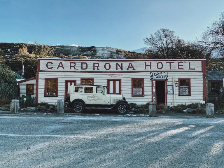 Scenic hotel in New Zealand